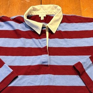 J. Crew Rugby Shirt 3/4 Sleeves
